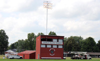 Painting Charles Bland Stadium Field 2017